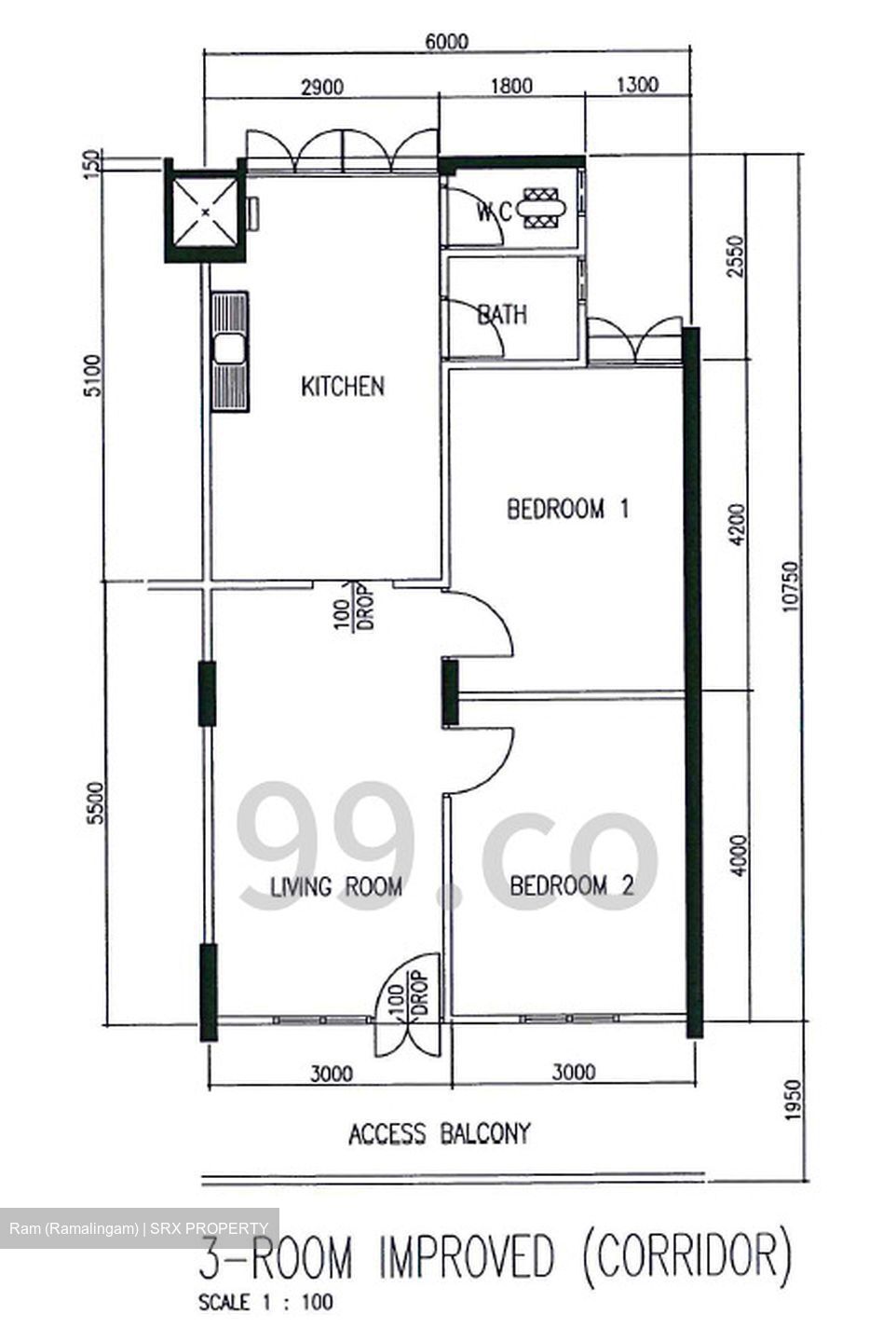 Blk 72 Geylang Bahru (Kallang/Whampoa), HDB 3 Rooms #571393641